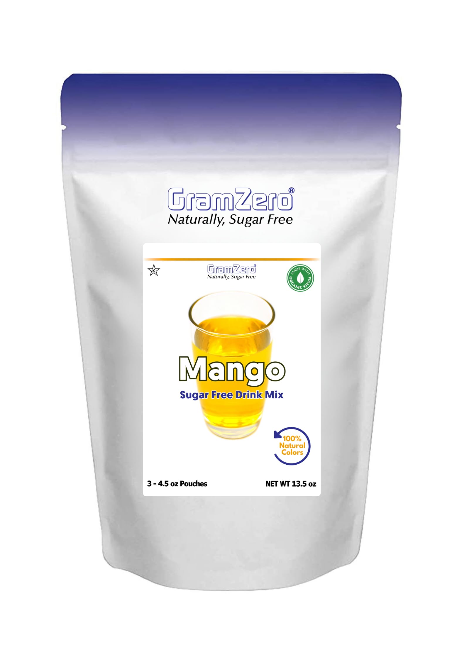 Amazon.com : GramZero Mango Zero Calorie Sugar Free Drink Mix